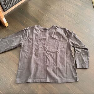Gray Long Sleeve Shirt